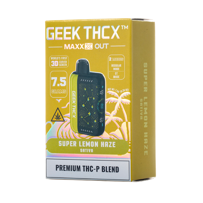 Geek THC-X Maxxx Out Premium THCP Disposable 7.5G
