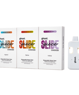 Ghost Hemp Slide Piece Choices THCH Disposable 7G