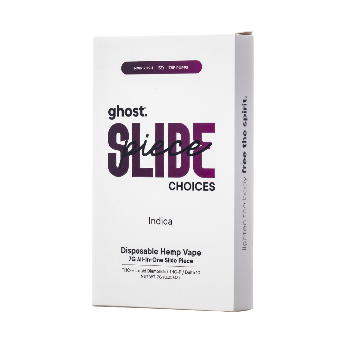 Ghost Hemp Slide Piece Choices THCH Disposable 7G