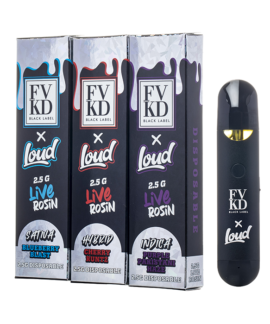 Buy fvkd live rosin 2.5g disposable premium quality
