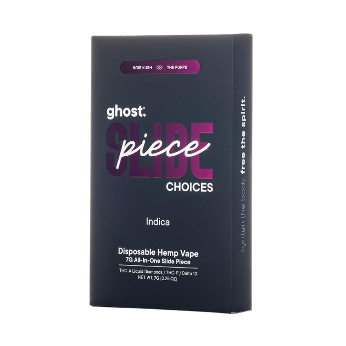 Ghost Slide Piece Choices THCA Disposable 7G