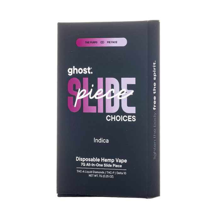 Ghost Slide Piece Choices THCA Disposable 7G